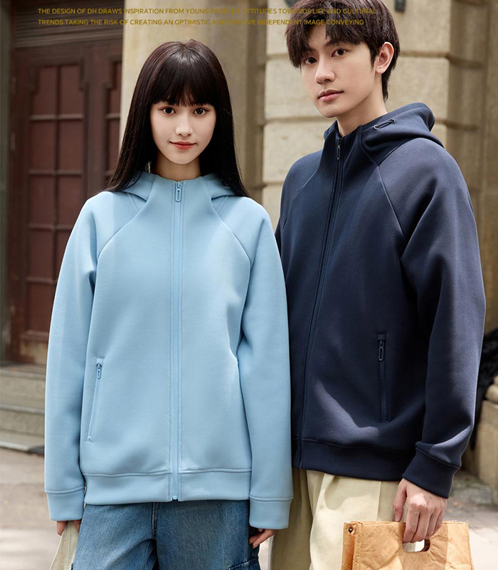 拉链卫衣